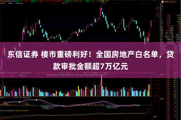 东信证券 楼市重磅利好！全国房地产白名单，贷款审批金额超7万亿元