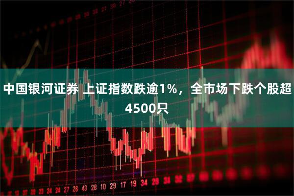 中国银河证券 上证指数跌逾1%，全市场下跌个股超4500只